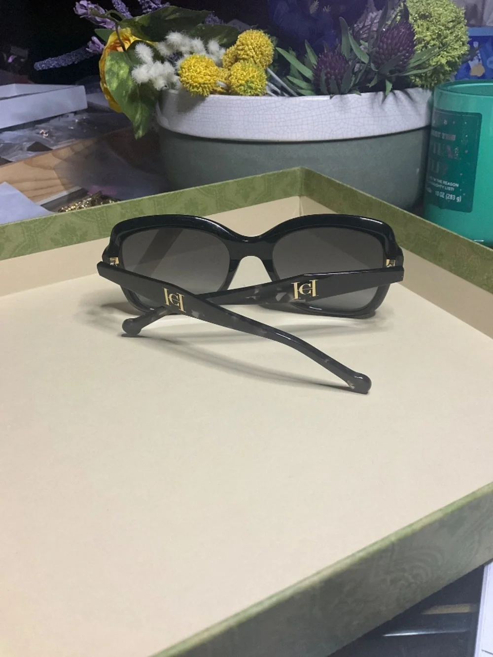 Carolina Herrera Women's HER0373/S 56mm Square Sunglasses
